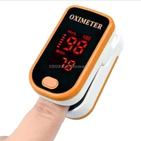 Finger Pulse Oximete Led Hd Display Portable Oximeter Equipment Blood Oxygen Monitor OximeterOrange