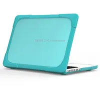 For Macbook Air 13.3 inch A1932 2018 Tpu  Pc Two Color Laptop Protective CaseSky Blue