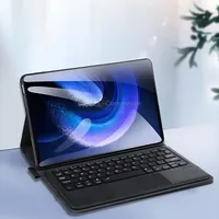 For Xiaomi Pad 6 / Pro Dux Ducis Tk Series Bluetooth Keyboard Leather Case with TouchpadBlack