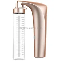 Handheld High Pressure Oxygen Injector Portable Large Spray Facial Moisturizer Household Moisturizing Beauty Equipment, Colour Electroplated Gold