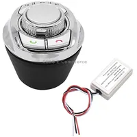 Multifunctional Car Cup Holder Wireless Knob Button Steering Wheel Remote Control without Light