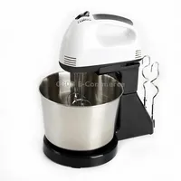 Portable Blender Electric Dough Cake Mixer Egg Whisk  Baking Whipping Cream Machine Eu Plug Black