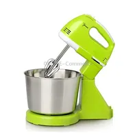 Portable Blender Electric Dough Cake Mixer Egg Whisk  Baking Whipping Cream Machine Eu Plug Green