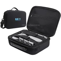 Ruigpro for Dji Mavic Air 2 Portable Pu Shoulder Storage Bag Protective Box Black