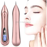 Songsun X2 Professional Portable Skin Spot Tattoo Freckle Removal Machine Mole Dot Removing Laser Plasma Beauty Care Pen with Lcd Display Screen  9 Gears AdjustmentRose Gold