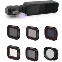 Startrc 1108561 6 In 1 Nd8  Nd16 Nd32 Nd64 Mcuv Cpl Adjustable Lens Filter Set for Dji Osmo Pocket 2
