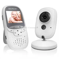 Vb602 2.4 inch Lcd 2.4Ghz Wireless Surveillance Camera Baby Monitor, Support Two Way Talk Back, Night Vision Grey