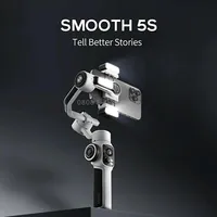 Zhiyun Smooth 5S 3-Axis Smartphone Handheld Gimbals Stabilizer, Spec Combo White