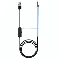 2 in 1 Usb Hd Visual Earwax Clean Tool Endoscope Borescope with Led Lights  Wifi, Cable length 2M Blue