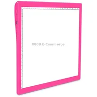 A4-D26  Charging Copy Table Soft Light Eye Protection Edging Board Drawing BoardPink