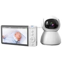 Abm700 5 inch Wireless Video Night Vision Baby Monitor Security CameraEu Plug