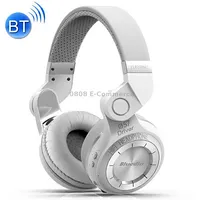 Bluedio T2 Turbine Wireless Bluetooth 4.1 Stereo Headphones Headset with Mic, For iPhone, Samsung, Huawei, Xiaomi, Htc and Other Smartphones, All Audio DevicesWhite