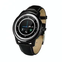 Domino Dm365 1.33 inch On-Cell Ips Full View Capacitive Touch Screen Mtk2502A-Arm7 Bluetooth 4.0 Smart Watch Phone, Support Facebook / Whatsapp Raise to Bright Flip Hand Switch Interface 3D Acceleration Pedometer Analysis Sedentary Reminder Sleep Monitor Anti-Lost Remo