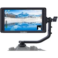 Feelworld F6S Full Hd 1920X1080 5.0 inch Ips Screen Dslr Camera Field Monitor with Tilt Arm, Support 4K Hdtv Input / Output