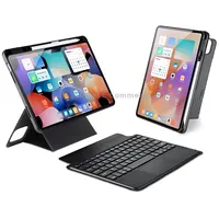 For Xiaomi Pad 6 / Pro Dux Ducis Dk Floating Magnetic Keyboard Leather Tablet Case with HolderBlack