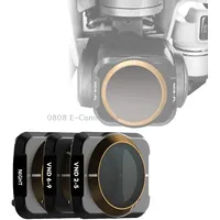 Jsr Drone 3 in 1 Variable Vnd 2-5 Stop  6-9 Night Light Pollution Reduction Lens Filter for Dji Mavic Air 2