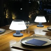 Outdoor Bar Dining Atmosphere Solar Night Light Desktop Table Lamp
