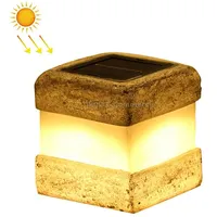 Outdoor Solar Simulation Stone Landscape LightsWarm Light