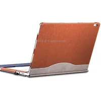 Pu Leather Laptop Protective Sleeve For Microsoft Surface Book 3 13.5 inchesBusiness Brown