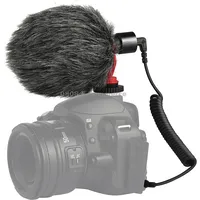 Puluz Professional Interview Condenser Video Shotgun Microphone with 3.5Mm Audio Cable for Dslr  Dv Camcorder