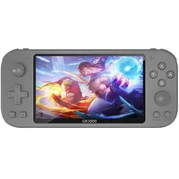 Rg3000 Handheld Game Console Support Double Handle Mini ConsoleGray