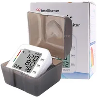 Rz204 Automatic Digital Wrist Cuff Blood Pressure Monitor Heart Beat Lcd Watch