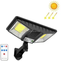 Tg-Ty081 Led Solar Wall Light Body Sensation Outdoor Waterproof Courtyard Lamp with Remote Control, Style 160 Integrated