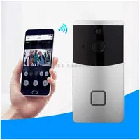 Vesafe Home Vs-M2 Hd 720P Security Camera Smart Wifi Video Doorbell Intercom, Support Tf Card  Night Vision Pir Detection App for Ios and AndroidSilver