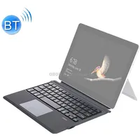 1087D Magnetic Colorful Backlight Bluetooth V3.0 Keyboard with Touchpad for Microsoft Surface Go