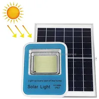 200W 458 Leds Home Sensor Garden Light Outdoor Waterproof Solar Flood with Remote Control White