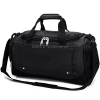 Mens / Ladies Large Capacity Travel Bags Portable Multifunctional HandbagBlack
