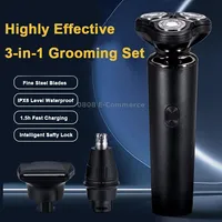 3-In-1 Multifunctional Razor Electric Shaver Nose Hair Sideburn TrimmerEnglish Neutral Version