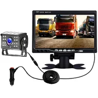 Big Truck 7 Inch Display Night Vision Camera Reversing Monitoring System Car Hd Inverted Video, Resolution 1024 x 600
