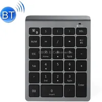 Bt302 28 Keys Laptop Mini Wireless Keyboard, Spec Bluetooth Gray
