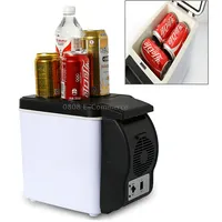 Car Auto 48W Portable Multi-Function Cooling and Warming 6L Low Noise Refrigerator for Home, Cord Length 1.8M