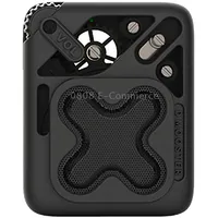 D Monster D16 Portable Hifi Bluetooth 5.3 Speaker, Support Tf Card Black