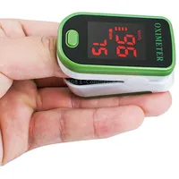 Finger Pulse Oximete Led Hd Display Portable Oximeter Equipment Blood Oxygen Monitor OximeterGreen