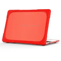 For Macbook Pro 13.3 inch with Touch Bar A2159 / A1989 Tpu  Pc Two Color Laptop Protective CaseRed