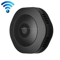H6 Mini Hd 1280 x 720P 120 Degree Wide Angle Wearable Smart Wireless Wifi Surveillance Camera, Support Infrared Night Vision  Motion Detection Recording 15-25M Local Monitoring Loop 64Gb Micro Sd Tf CardBlack