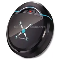 Home Smart Ultra-Thin Small Charging Vacuum Cleaners Sweeping Robot Automatic Cleaning Machine CleanerBlack