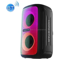 Hopestar Party 110 Mini Colorful Lights Wireless Bluetooth Speaker Black