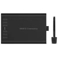 Huion Inspiroy H1060P 5080 Lpi 12 Press Keys Art Drawing Tablet for Fun, with Battery-Free Pen  Holder