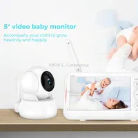 Infrared Night Vision Two-Way Intercom Baby Monitor 5-Inch Wireless Digital MonitorAu Plug