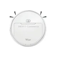 Multifunctional Smart Vacuum Cleaner Robot Automatic 3-In-1 Recharge Dry Wet Sweeping CleanerWhite