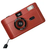 R2-Film Retro Manual Reusable Film Camera for Children without FilmRed