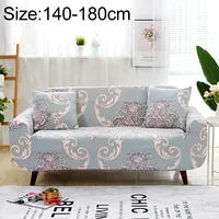 Sofa Covers all-inclusive Slip-Resistant Sectional Elastic Full Couch Cover and Pillow Case, Specificationtwo Seat  2 Pcs CaseGrey European Flower