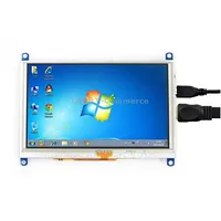 Waveshare 5 Inch Hdmi Lcd G 800X480 Touch Screen  for Raspberry Pi Supports Various Systems