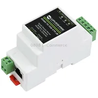Waveshare Din Rail Rs485 to Rj45 Serial Server with Poe Function