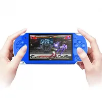 X6 4.3 inch Screen Retro Portable Game Console with 3Mp Camera, Built-In 10000 Games, Supports E-Book / Recording Music Playing Video PlayingBlue