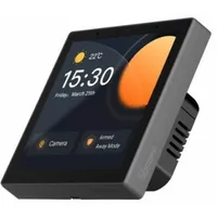 Sonoff Nspanel Pro viedā mājas vadības panelis Ar Zigbee un eWeLink-Remote Bluetooth hub funkcijām, ar dim grey rāmi.